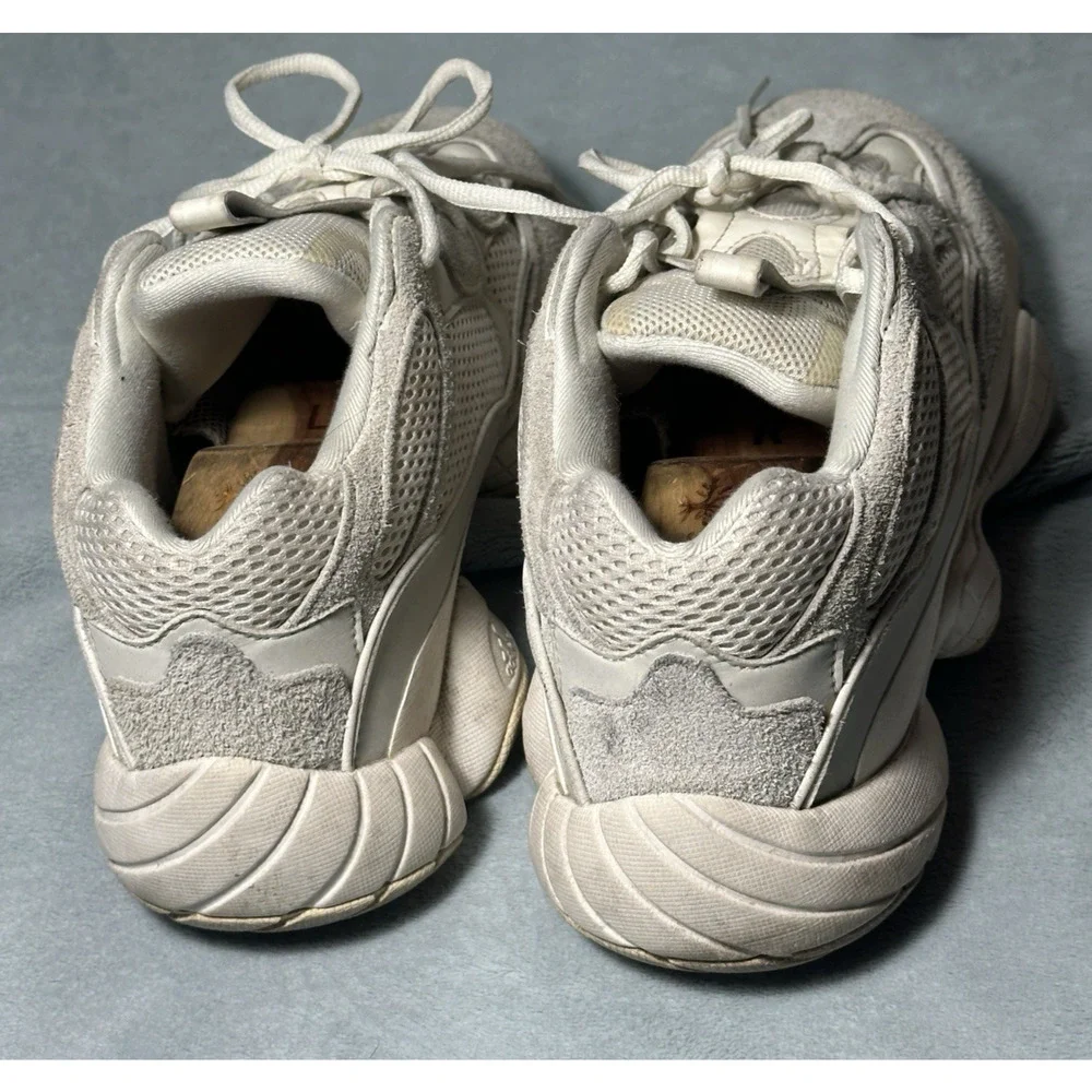Adidas Yeezy 500 Stone Salt Mens 10.5 ID1600 Retro Puff Cloud Sneakers Kanye